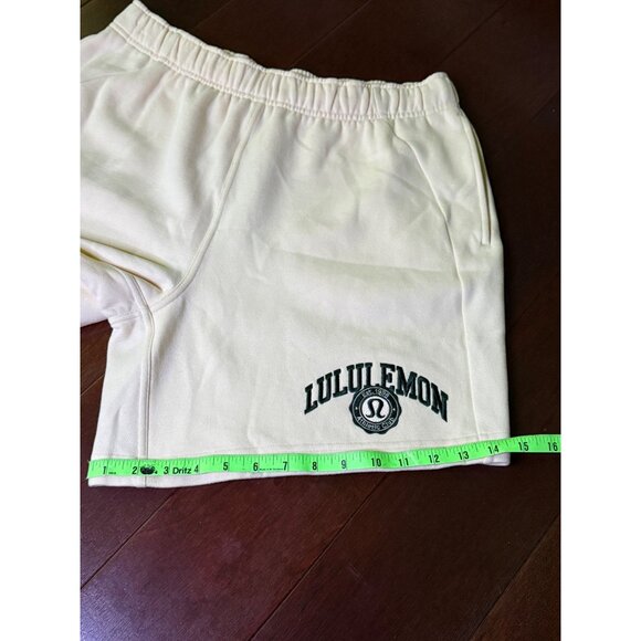 Lululemon Scuba Oversized MR Sz Large 7" Embroidered Shorts W7DEQS  in BTCR  NWT - Picture 16 of 16